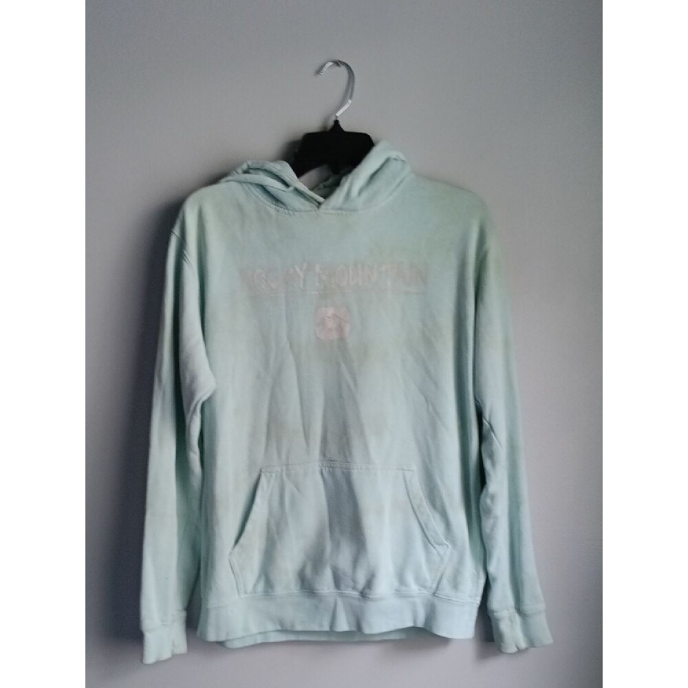 Light Mint Pullover Hoodie with Front Pocket